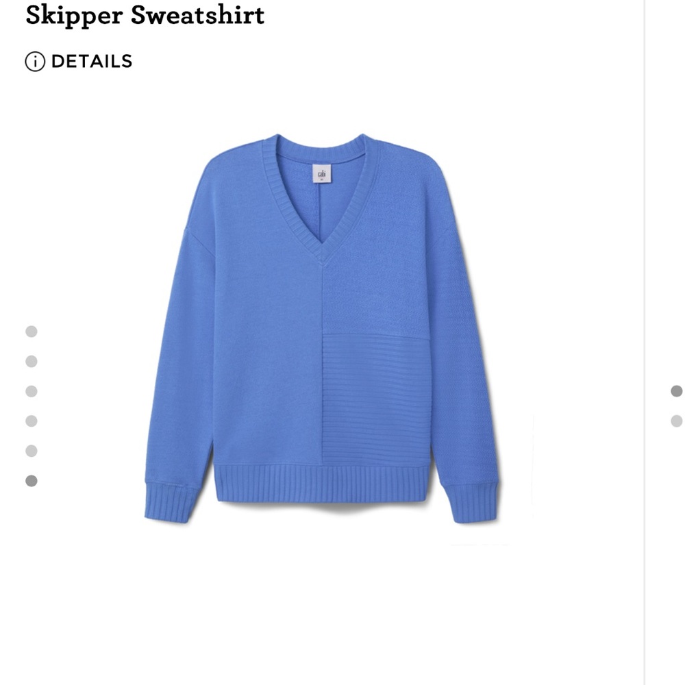 CAbi Blue Skipper Top